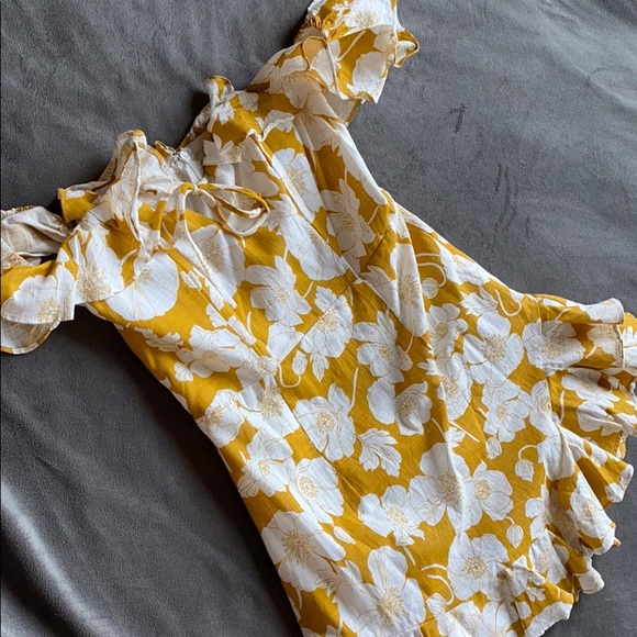 Hello Molly WALK TO REMEMBER DRESS MUSTARD dress - Picture 3 of 7